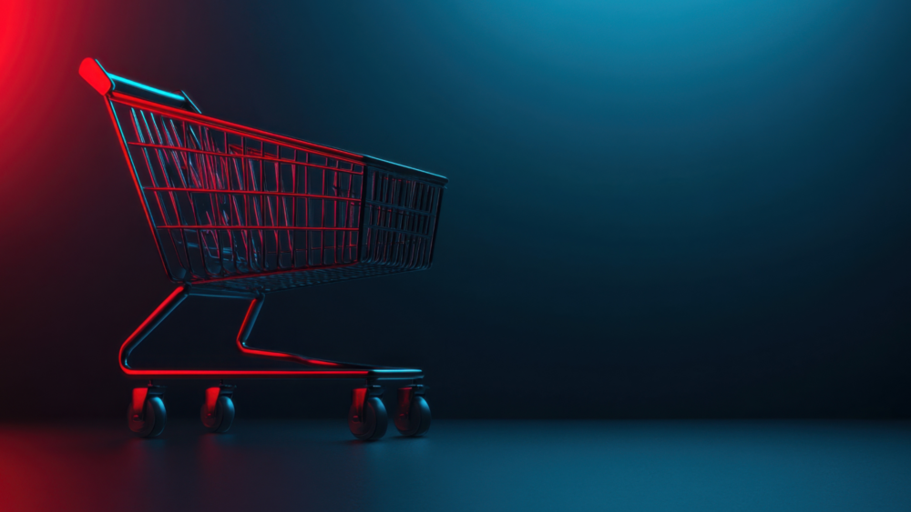 retail shopping trolley